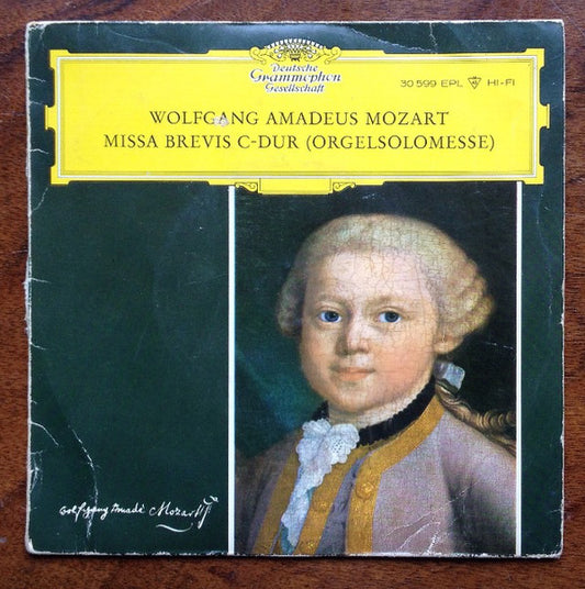 Wolfgang Amadeus Mozart - Missa brevis c-dur (EP) 06309 Vinyl Singles EP VINYLSINGLES.NL
