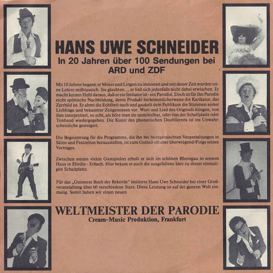 Hans Uwe Schneider - Altstars Auf Neuer Welle