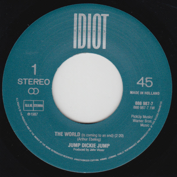 Jump Dickie Jump - The World 01820 Vinyl Singles Goede Staat