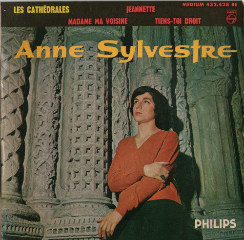 Anne Sylvestre - Les Cathédrales (EP) 24255 Vinyl Singles EP Goede Staat