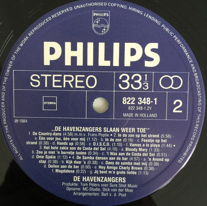 Havenzangers - Slaan Weer Toe (LP) 48550 Vinyl LP VINYLSINGLES.NL