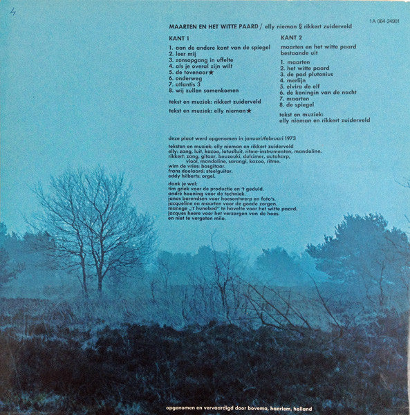 Elly & Rikkert Zuiderveld - Maarten En Het Witte Paard (LP) 49481 Vinyl LP Goede Staat