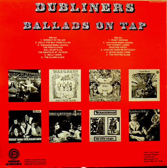 Dubliners - Ballads On Tap (LP)
