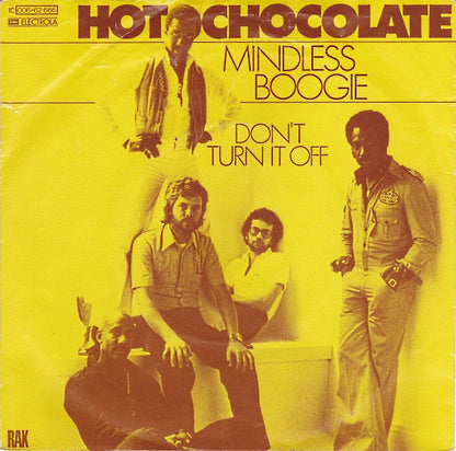 Hot Chocolate - Mindless Boogie Vinyl Singles Vinyl (VG) <br> Hoes (G+)