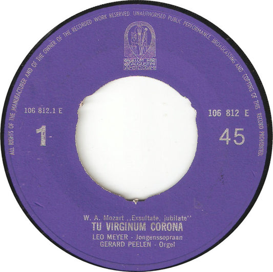 Leo Meyer - Tu Virginum Corona