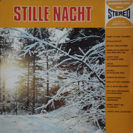 Various - Stille Nacht (LP) 41680 Vinyl LP VINYLSINGLES.NL
