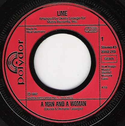 Lime - A Man And A Woman Vinyl Singles VINYLSINGLES.NL
