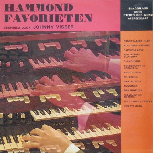 Johnny Visser - Hammond Favorieten (LP) 42100 Vinyl LP VINYLSINGLES.NL