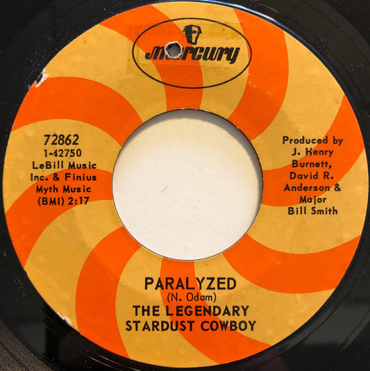 Legendary Stardus Cowboy - Paralyzed 02972 Vinyl Singles Goede Staat