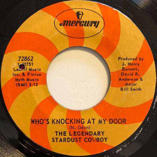 Legendary Stardus Cowboy - Paralyzed Vinyl Singles Media: VG+ / Sleeve: G+ "VINYLSINGLES.NL"