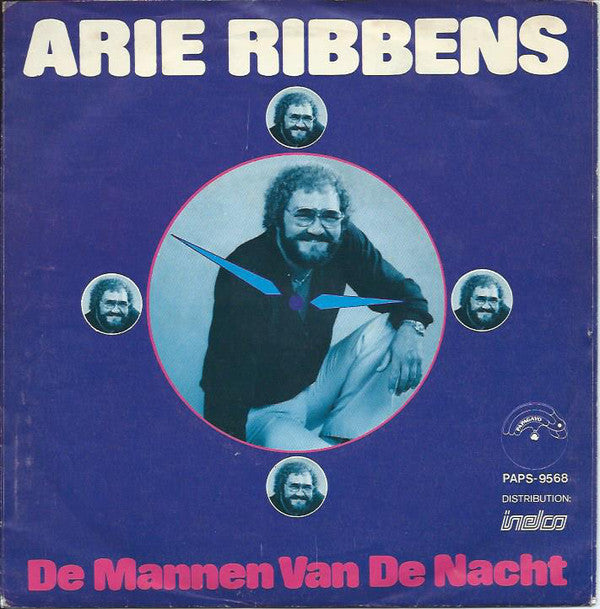 Arie Ribbens - De Mannen Van De Nacht 27332 Vinyl Singles Goede Staat