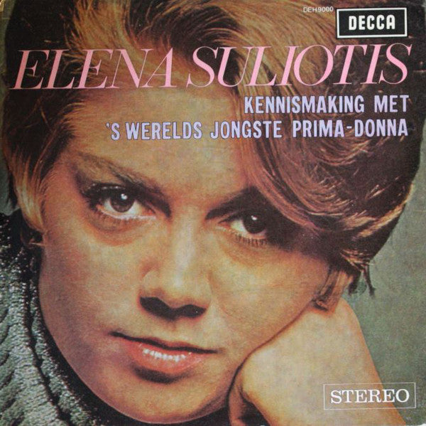 Elena Souliotis - Kennismaking Met 'S Werelds Jongste Primadonna (Promo) 22404 05613 Vinyl Singles Goede Staat