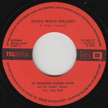 Zangeres Zonder Naam - Het Moederhart Vinyl Singles VINYLSINGLES.NL