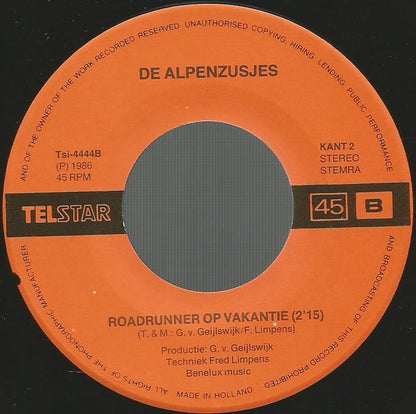 Alpenzusjes - Speedy Gonzales In Tirol 37543 Vinyl Singles VINYLSINGLES.NL