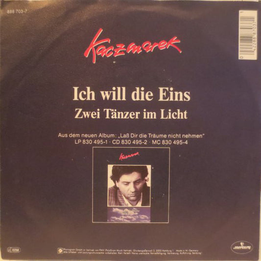 Bernd Kaczmarek - Ich Will Die Eins (B-Keus) Vinyl Singles Vinyl Goed / Hoesje Redelijk "VINYLSINGLES.NL"