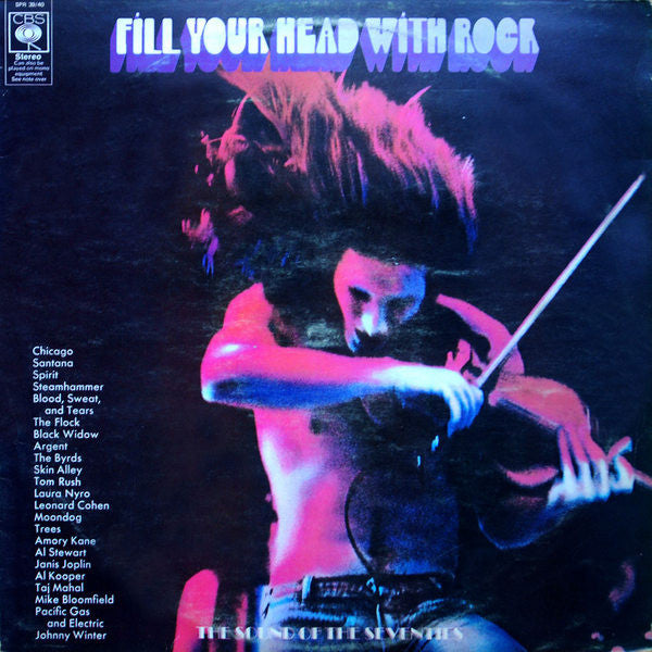 Various  -  Fill Your Head With Rock (LP) 44038 Vinyl LP Goede Staat