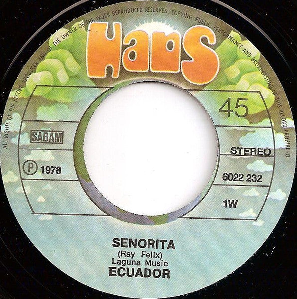 Ecuador - Señorita 29469 Vinyl Singles VINYLSINGLES.NL