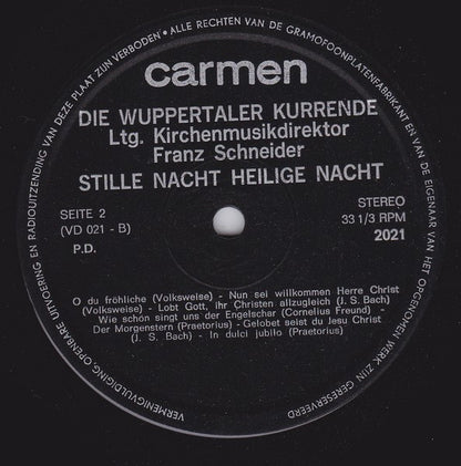 Wuppertaler Kurrende – Stille Nacht Heilige Nacht (LP) 45272 Vinyl LP VINYLSINGLES.NL