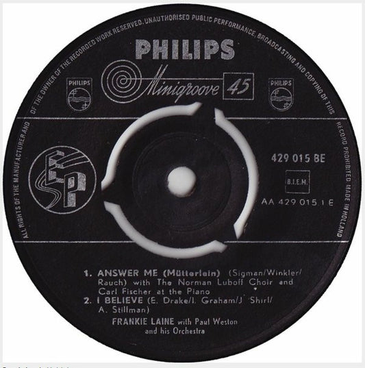 Frankie Laine With Paul Weston And His Orchestra - Frankie Laine