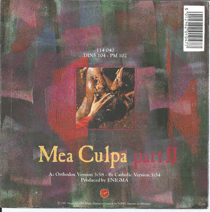 Enigma - Mea Culpa Part II 20548 Vinyl Singles Goede Staat