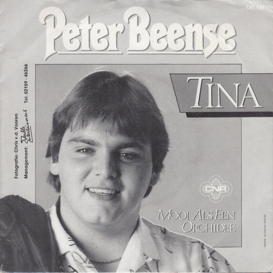 Peter Beense - Tina 22209 Vinyl Singles Goede Staat