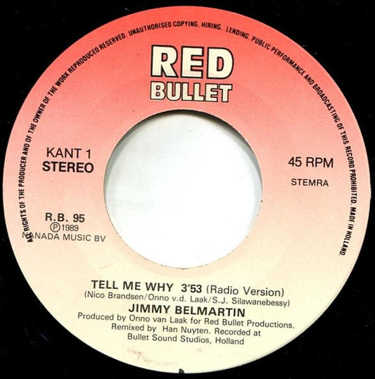 Jimmy Belmartin - Tell Me Why