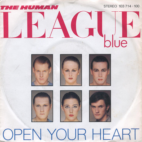 Human League - Open Your Heart 25537 Vinyl Singles VINYLSINGLES.NL