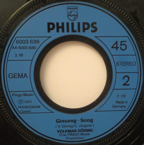 Volkmar Döring - Sabine 22770 Vinyl Singles Goede Staat