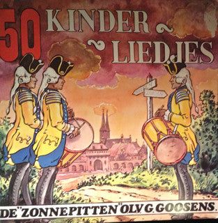 Kinderkoor De Zonnepitten ‎– 50 Kinderliedjes (LP) 40697 Vinyl LP VINYLSINGLES.NL