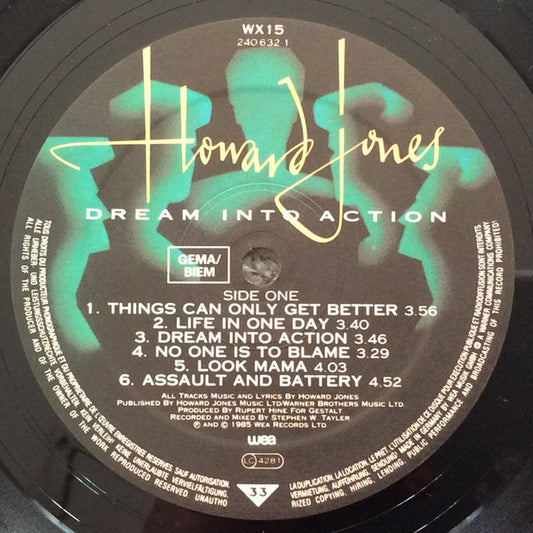 Howard Jones - Dream Into Action (LP)