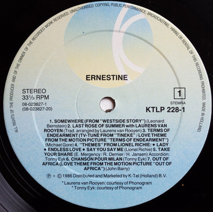 Ernestine Stoop - Ernestine (LP) 49735 Vinyl LP Goede Staat