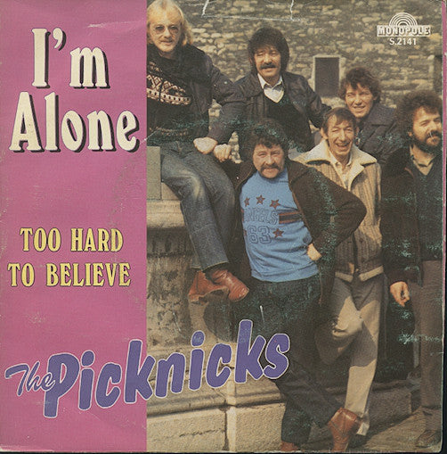 Picknicks - I'm Alone Vinyl Singles Vinyl Very Good (VG) <br> Hoes Good Plus (G+)