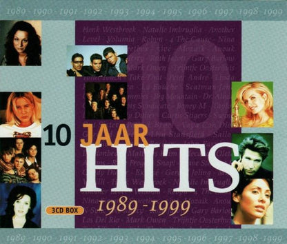 Various - 10 Jaar Hits 1989 - 1999 (CD) Compact Disc VINYLSINGLES.NL