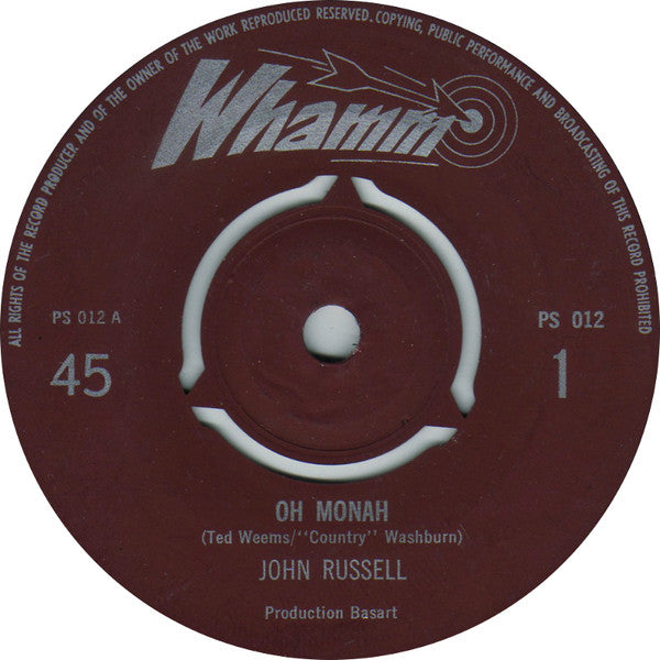 John King Size Russell - Oh Monah 01851 Vinyl Singles Goede Staat