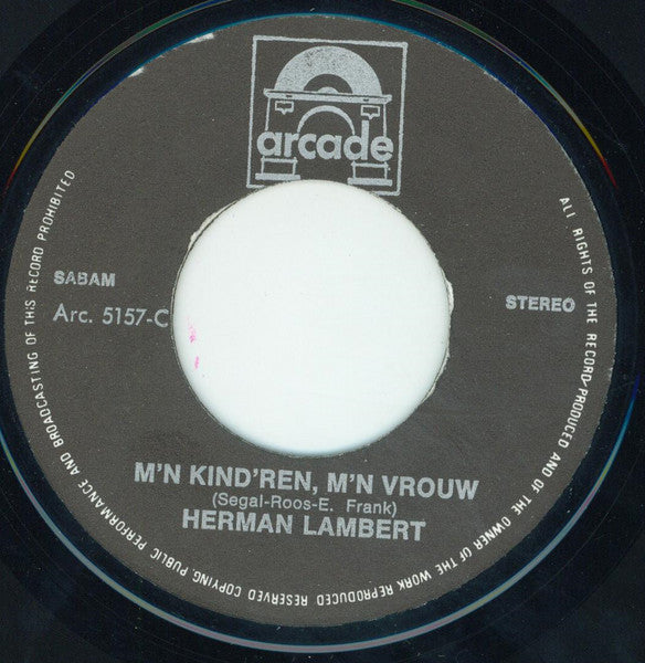 Herman Lambert - Leg Je Hoofd Op M'n Schouders 27644 Vinyl Singles VINYLSINGLES.NL