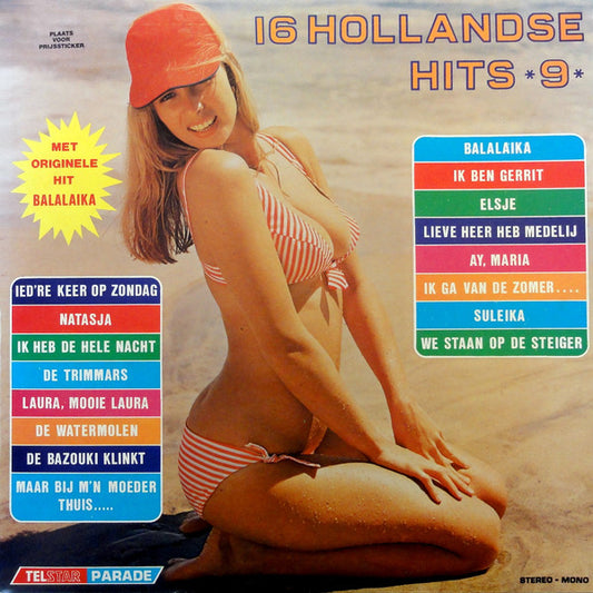 Various - 16 Hollandse Hits 9 (LP) 45009 Vinyl LP VINYLSINGLES.NL