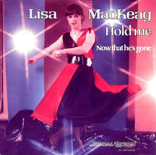 Lisa Mackeag - Hold Me Vinyl Singles Vinyl Very Good (VG) <br> Hoes Good Plus (G+)