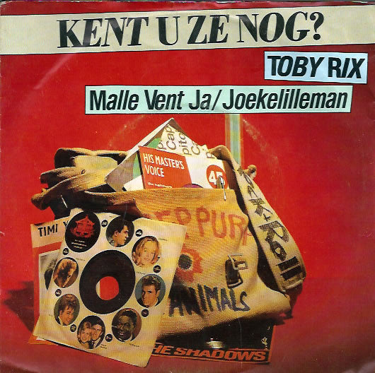 Toby Rix - Malle Vent Ja 26106 Vinyl Singles Goede Staat