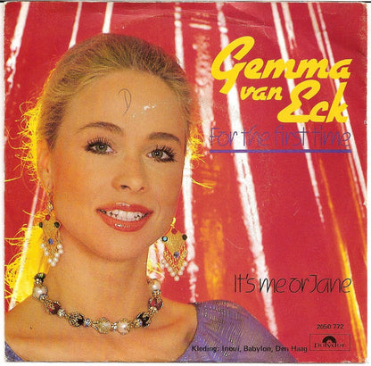 Gemma Van Eck - For The First Time 09858 22632 11749 Vinyl Singles Goede Staat