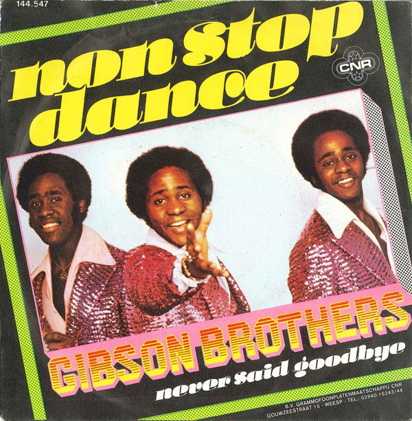 Gibson Brothers - Non-Stop Dance Vinyl Singles VINYLSINGLES.NL