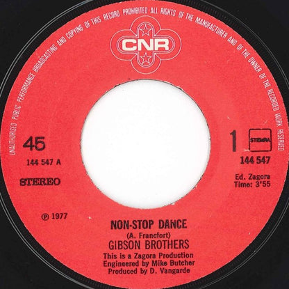 Gibson Brothers - Non-Stop Dance Vinyl Singles VINYLSINGLES.NL