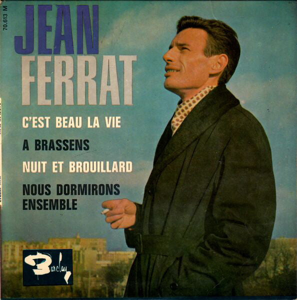Jean Ferrat - C'est Beau La Vie (EP) (B) 27244 Vinyl Singles EP VINYLSINGLES.NL