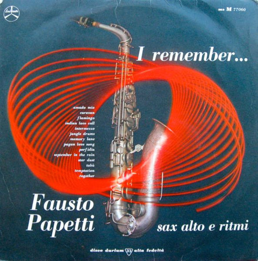Fausto Papetti - I Remember (LP) 40968 Vinyl LP Goede Staat