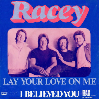 Racey - Lay Your Love On Me 16071 33992 16828 Vinyl Singles VINYLSINGLES.NL