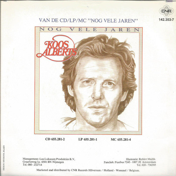 Koos Alberts - Nog Vele Jaren 28972 33257 Vinyl Singles VINYLSINGLES.NL