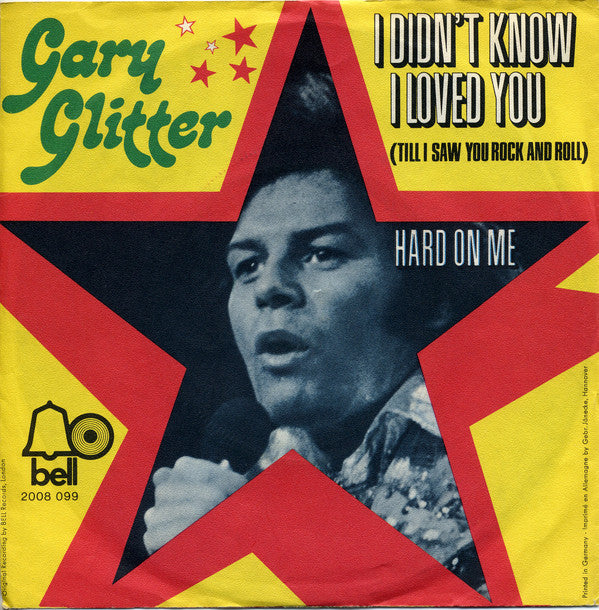 Gary Glitter - I Didn't Know I Loved You (Till I Saw You Rock And Roll) 25297 25295 Vinyl Singles VINYLSINGLES.NL
