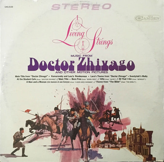 Living Strings - Music From Doctor Zhivago And Other Motion Pictures (LP) 42344 Vinyl LP VINYLSINGLES.NL
