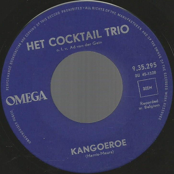 Cocktail Trio - Kangoeroe 32937 Vinyl Singles VINYLSINGLES.NL