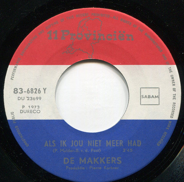 Makkers - Marianne 23715 13109 Vinyl Singles VINYLSINGLES.NL