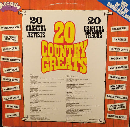 Various - 20 Country Greats (LP) 42558 48611 Vinyl LP Goede Staat
